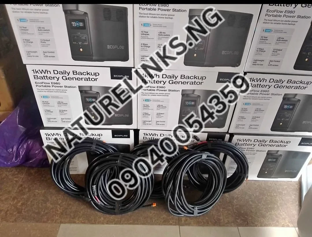 Xt60i to Mc4 Cable for Ecoflow Power Station – (1,5,10, and 15) Meter Price in Nigeria Xt60i to Mc4 Cable for Ecoflow Power Station – (1,5,10, and 15) Meter Price in Nigeria Nature Solar Global Limited π³π¬