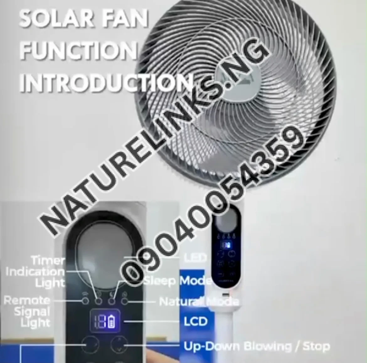 Rechargeable Solar Fan Price in Nigeria Rechargeable Solar Fan Price in Nigeria Nature Solar Global Limited π³π¬
