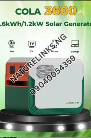 Cola Solar Price in Nigeria Nature Solar Global Limited 🇳🇬