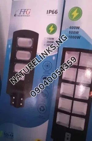 Solar Street Light 8 Eye Price in Nigeria Nature Solar Global Limited 🇳🇬