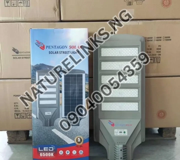 PENTAGON 500w SOLAR SOLAR STREET LIGHT Price in Nigeria PENTAGON 500w SOLAR SOLAR STREET LIGHT Price in Nigeria Nature Solar Global Limited π³π¬