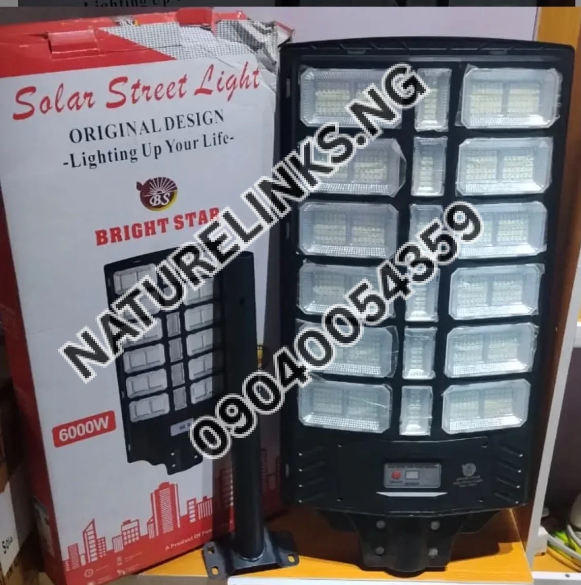 Bright Star 30 Eyes 6000W Solar Street Light Price in Nigeria Bright Star 30 Eyes 6000W Solar Street Light Price in Nigeria Nature Solar Global Limited