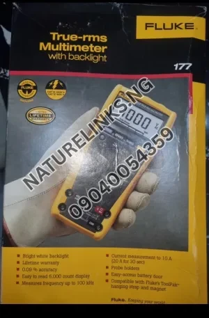Fluke 177 True-RMS Multimeter with Backlight Price in Nigeria Nature Solar Global Limited 🇳🇬