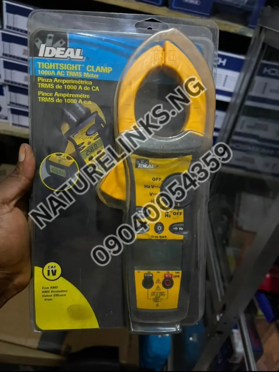 IDEAL TIGHTSIGHT CLAMP 1000A AC TRMS Meter Price in Nigeria IDEAL TIGHTSIGHT CLAMP 1000A AC TRMS Meter Price in Nigeria Nature Solar Global Limited π³π¬