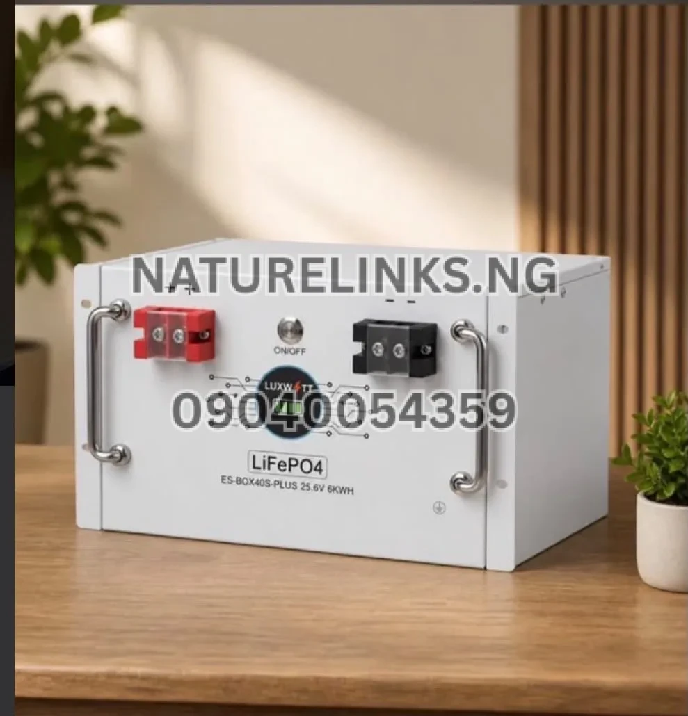 3KWH/24V LUXWATT LIFEPO4 BATTERY Price in Nigeria 8 3KWH/24V LUXWATT LIFEPO4 BATTERY Price in Nigeria Nature Solar Global Limited 8