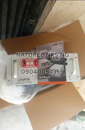 5KWH/24V LUXWATT LIFEPO4 BATTERY Price in Nigeria Nature Solar Global Limited 🇳🇬