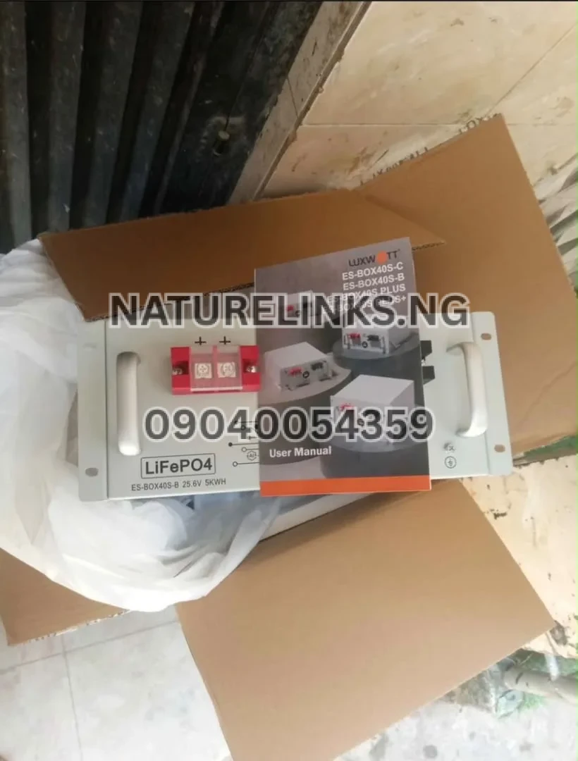 5KWH/24V LUXWATT LIFEPO4 BATTERY Price in Nigeria 3 5KWH/24V LUXWATT LIFEPO4 BATTERY Price in Nigeria Nature Solar Global Limited π³π¬ 3