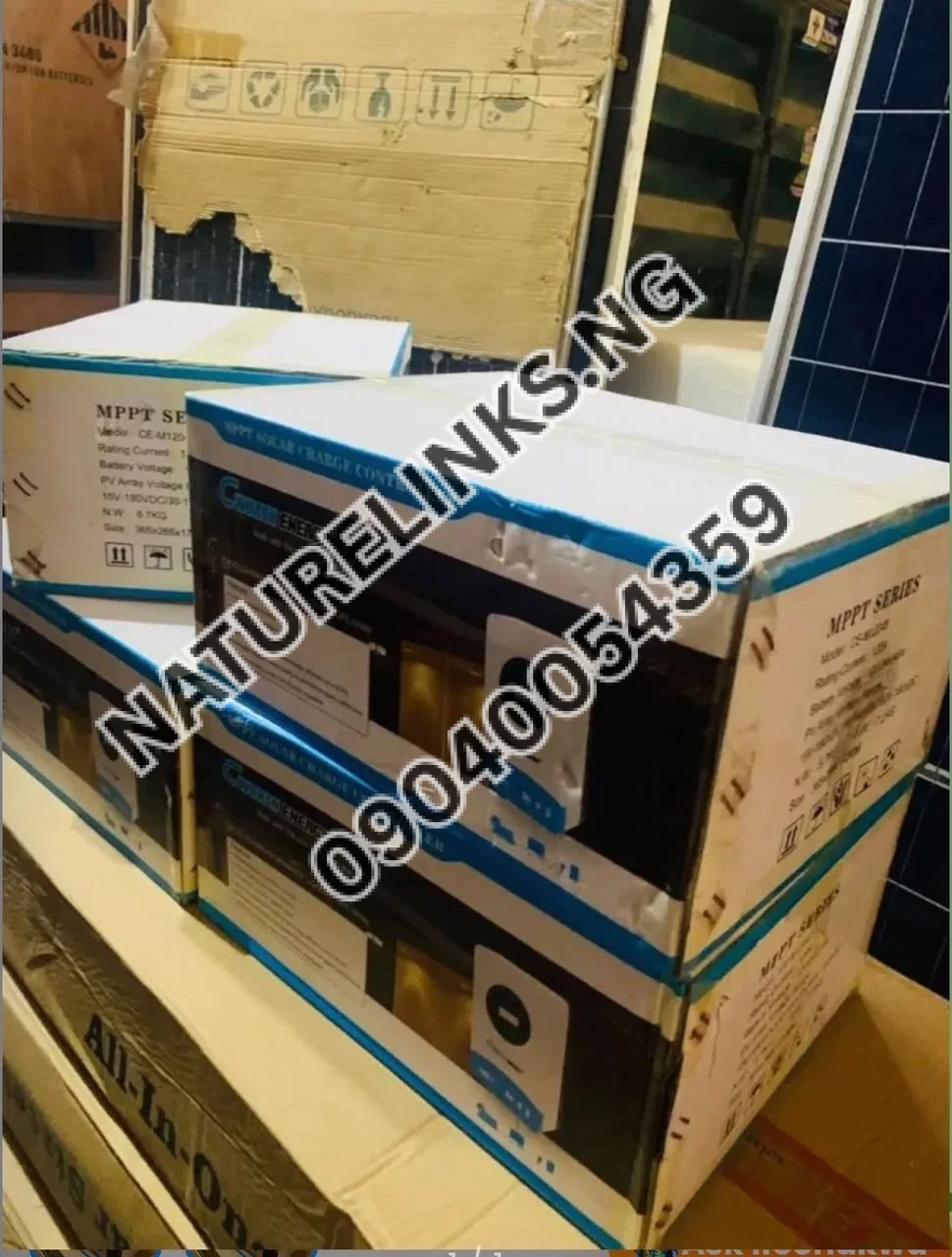 CWONTE ENERGY MPPT 120Ah Solar Charge Controller Price in Nigeria CWONTE ENERGY MPPT 120Ah Solar Charge Controller Price in Nigeria Nature Solar Global Limited