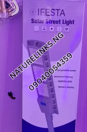Ifesta Solar Street Light Price in Nigeria Nature Solar Global Limited