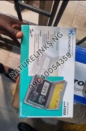 Kyoritsu Digital Earth Tester Price in Nigeria Nature Solar Global Limited 🇳🇬