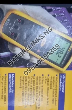 Fluke 1503 Insulation Tester Price in Nigeria Nature Solar Global Limited 🇳🇬