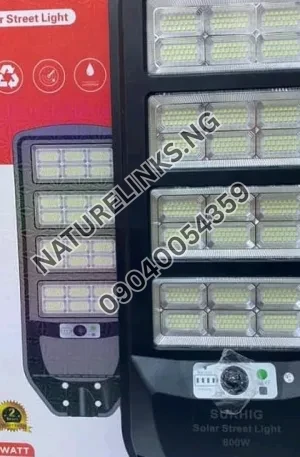 800 Watts Sukhig Solar Street Light Price in Nigeria Nature Solar Global Limited 🇳🇬