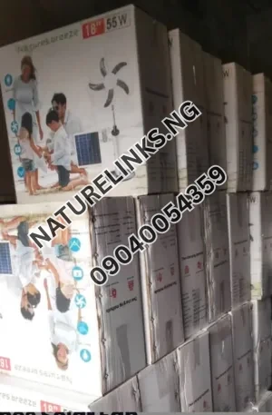 18 Inches Solar Fan Price in Nigeria Nature Solar Global Limited 🇳🇬