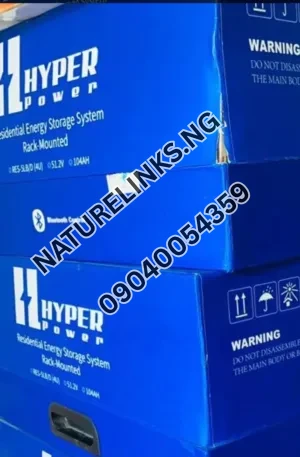 Hyper Power 5KWH 51.2V Lithium Battery Price in Nigeria Nature Solar Global Limited