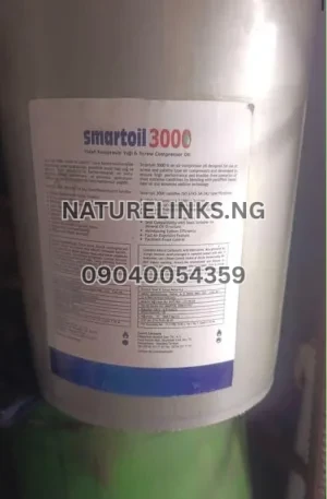 Smartoil 3000 Screw Compressor Oil Price in Nigeria Nature Solar Global Limited 🇳🇬