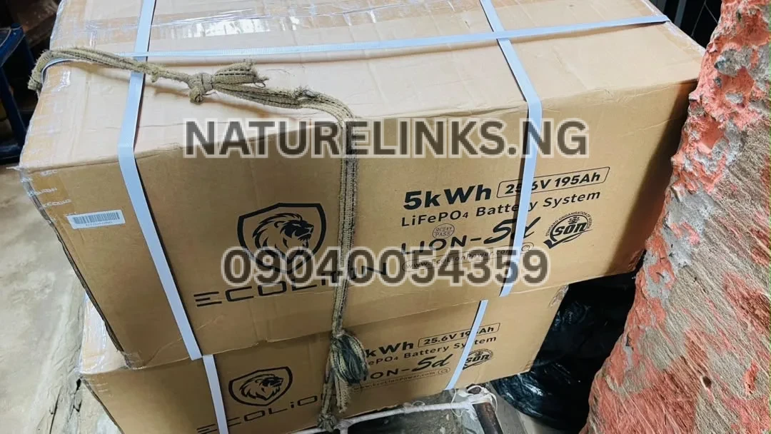 Ecolion 5Kwh 24V Lithium Battery Price in Nigeria Ecolion 5Kwh 24V Lithium Battery Price in Nigeria Nature Solar Global Limited π³π¬