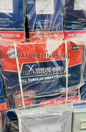 260Ah Xantress America Tall Tubular Smart Battery Price in Nigeria 2 260Ah Xantress America Tall Tubular Smart Battery Price in Nigeria Nature Solar Global Limited π³π¬ 2