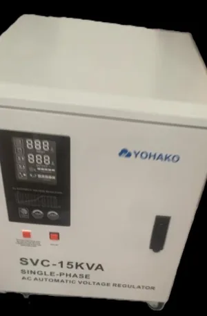 YOHAKO SVC-15KVA STABILIZER (Model: SVC-15KVA) Price in Nigeria YOHAKO SVC-15KVA STABILIZER (Model: SVC-15KVA) Price in Nigeria Nature Solar Global Limited π³π¬