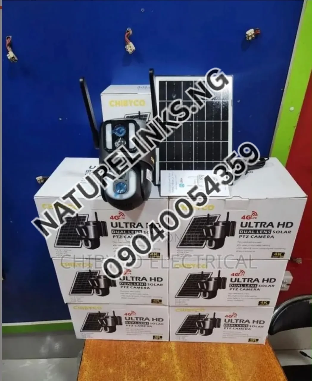 CHIBYCO 4G Ultra HD Dual Lens Solar PTZ Camera Price in Nigeria CHIBYCO 4G Ultra HD Dual Lens Solar PTZ Camera Price in Nigeria Nature Solar Global Limited