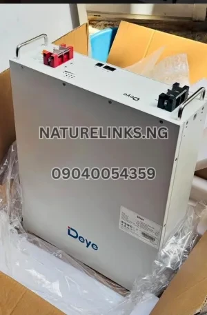 10KWH/48V DEYE LIFEPO4 BATTERY Price in Nigeria Nature Solar Global Limited 🇳🇬