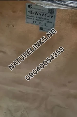 Felicitysolar 15kWh 51.2V Lithium Battery Price in Nigeria Nature Solar Global Limited