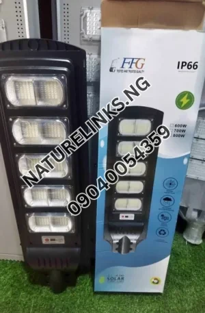 FFG Solar Street Light Price in Nigeria Nature Solar Global Limited