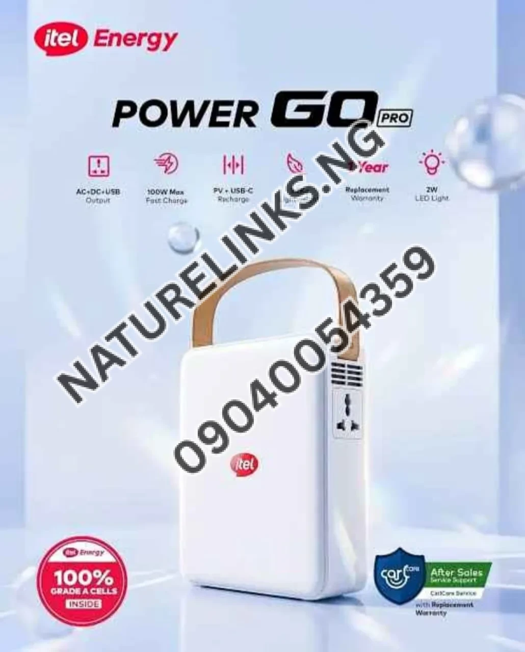 itel Power Go Pro 100,000mAh (320Wh) Capacity Price in Nigeria itel Power Go Pro 100,000mAh (320Wh) Capacity Price in Nigeria Nature Solar Global Limited π³π¬