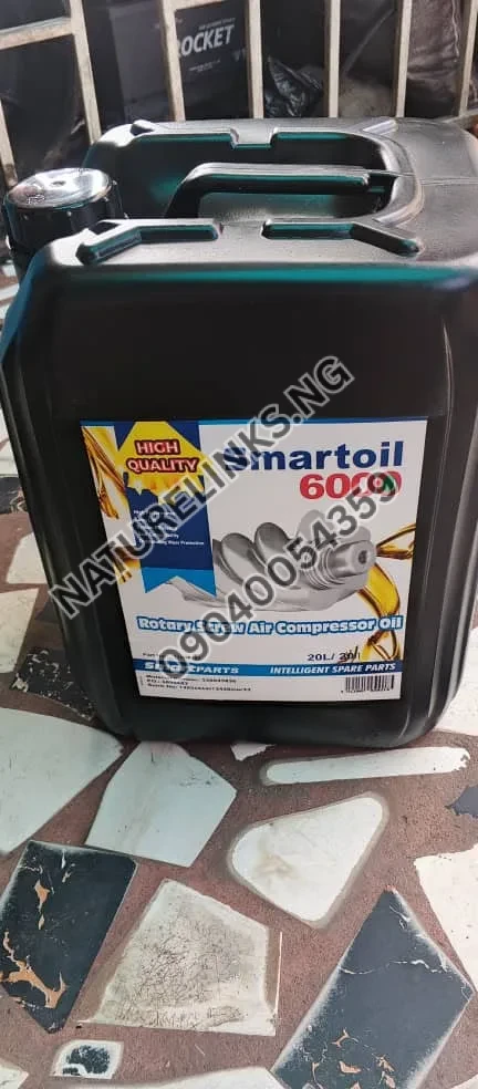 Smartoil 6000 Screw Compressor Oil Price in Nigeria Smartoil 6000 Screw Compressor Oil Price in Nigeria Nature Solar Global Limited π³π¬