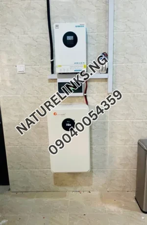 6.2kva Felicity Inverter and 5kWh Lithium Battery with 8 Pieces of 650 Watts Solar Panels Price in Nigeria Nature Solar Global Limited