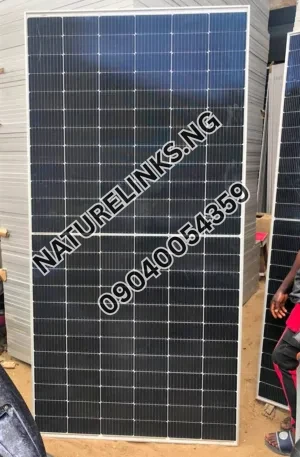 650W Jinko Panel New Bifacial Price in Nigeria Nature Solar Global Limited