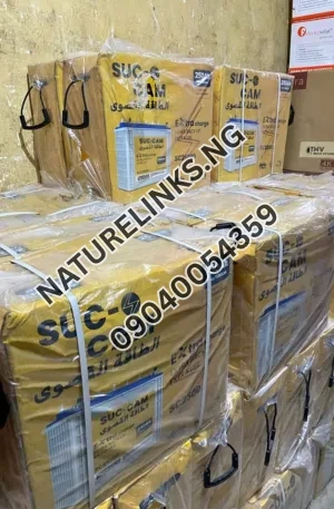 Succam 250Ah Tubular Battery 12V Price in Nigeria Nature Solar Global Limited
