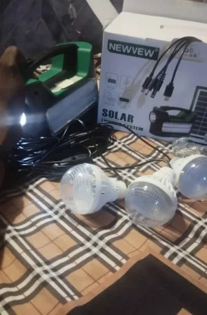 Solar Generator with Three Bulbs Price in Nigeria Nature Solar Global Limited