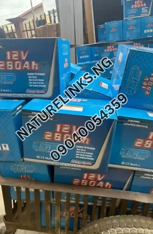 3.36kWh 12V LG Lithium Battery Price in Nigeria Nature Solar Global Limited