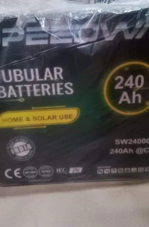 240ah speedway Tubular battery Price in Nigeria Nature Solar Global Limited