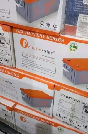 Felicity Solar battery 200amps 12v Price in Nigeria Nature Solar Global Limited
