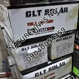GLT Solar Gel Battery Price in Nigeria Nature Solar Global Limited