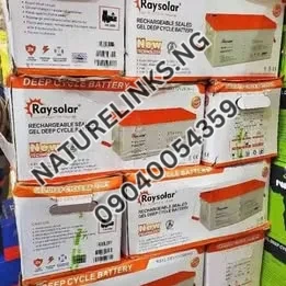 Ray Solar Gel Battery 220ah Price in Nigeria Nature Solar Global Limited