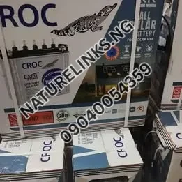 Croc Tubular Battery Price in Nigeria Nature Solar Global Limited