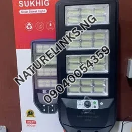 Sukhig Solar Street Light Price in Nigeria Nature Solar Global Limited