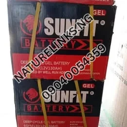 SunFit 130Ah Battery Price in Nigeria Nature Solar Global Limited