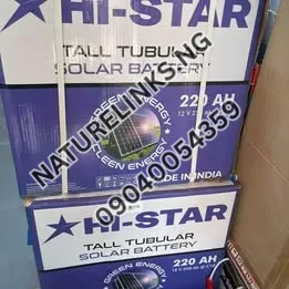 Hi-Star Solar Tubular Battery Price in Nigeria Nature Solar Global Limited