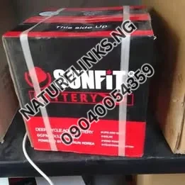 SunFit Solar Gel Battery 40ah 12v Price in Nigeria Nature Solar Global Limited