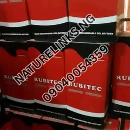 Rubitech Solar Gel Battery 200Ah Price in Nigeria Rubitech Solar Gel Battery 200Ah Price in Nigeria Nature Solar Global Limited