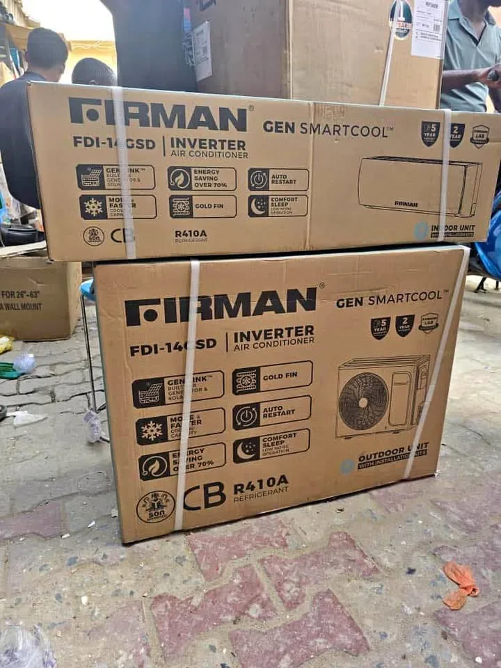 FIRE MAN 1.5HP Inverter Air Conditioner Price in Nigeria FIRE MAN 1.5HP Inverter Air Conditioner Price in Nigeria Nature Solar Global Limited