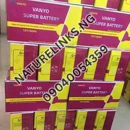 Vanyo Super Gel Battery  150ah Price in Nigeria Nature Solar Global Limited