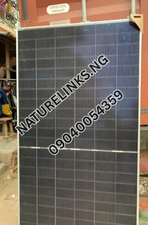 590W Bifacial Panel Price in Nigeria Nature Solar Global Limited