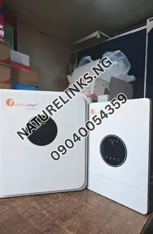 5kWh 48V FLA Felicity Battery and 6kVA Felicity Hybrid Inverter Price in Nigeria Nature Solar Global Limited