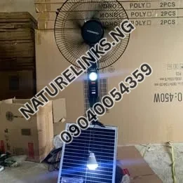Solar Fan with 50w Panel Price in Nigeria Nature Solar Global Limited