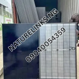 550W Solar Panel Price in Nigeria Nature Solar Global Limited
