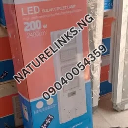 AKT Solar Street Light 250w Price in Nigeria Nature Solar Global Limited